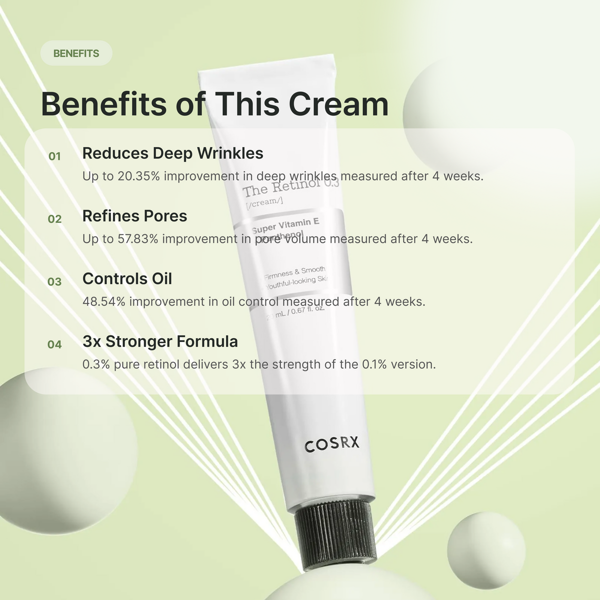 COSRX The Retinol 0.3 cream 20mL