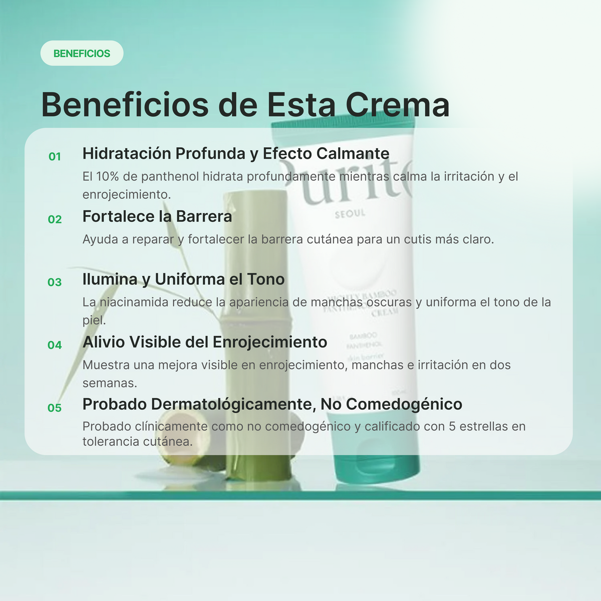 Purito SEOUL Mighty Bamboo Panthenol Cream 100ml