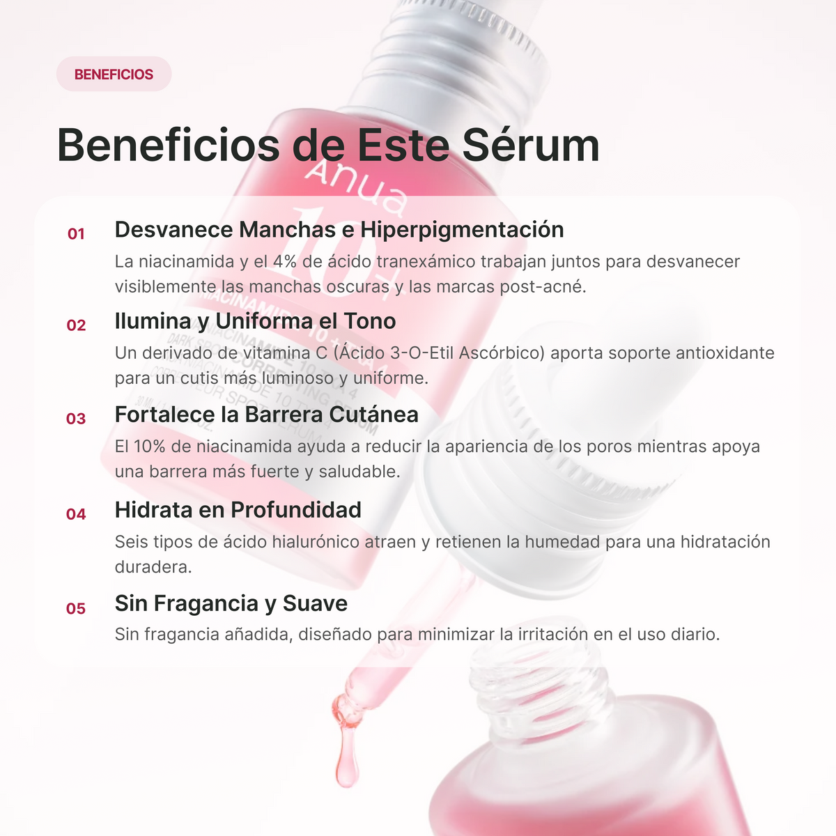 Anua Niacinamide 10 + TXA 4% Serum 30ml