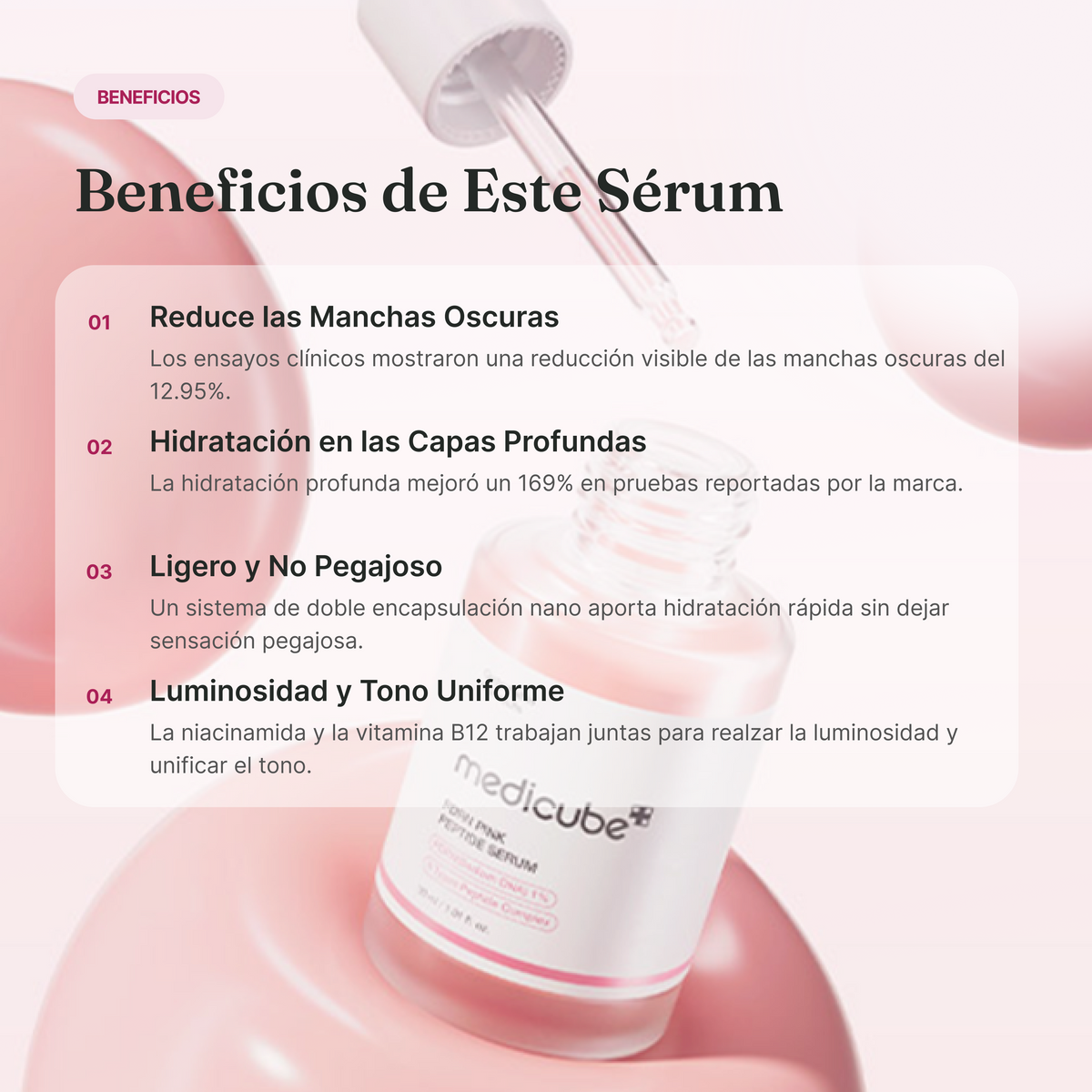 Medicube PDRN Pink Peptide Serum 30ml