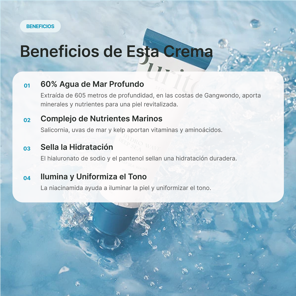 Purito SEOUL Hydro Wave Deep Sea Cream 50ml