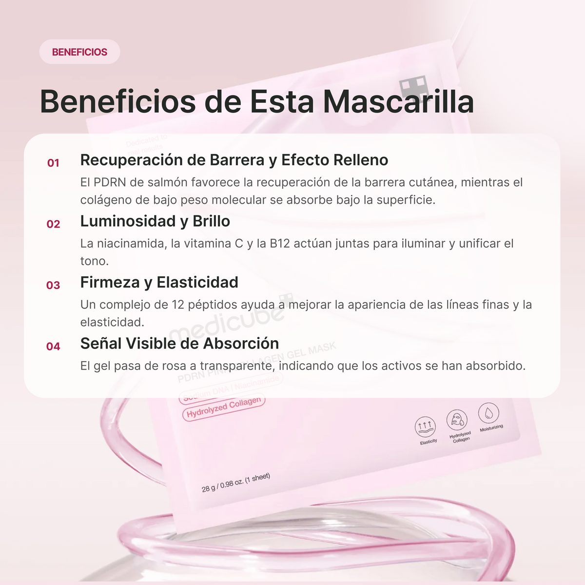 Medicube PDRN Pink Collagen Gel Mask (1 sheet)