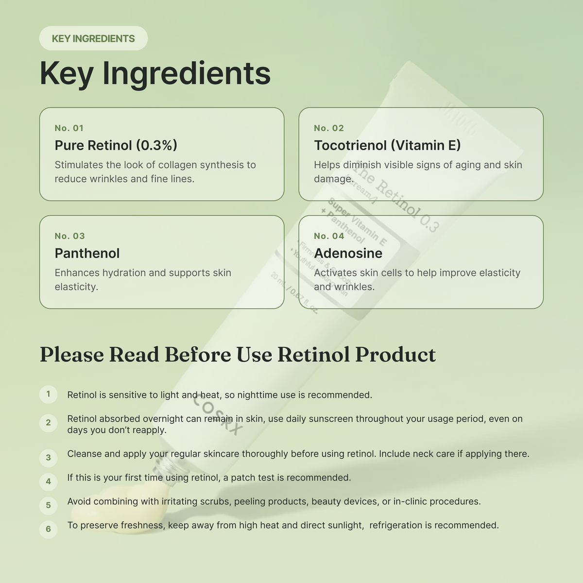 COSRX The Retinol 0.3 cream 20mL