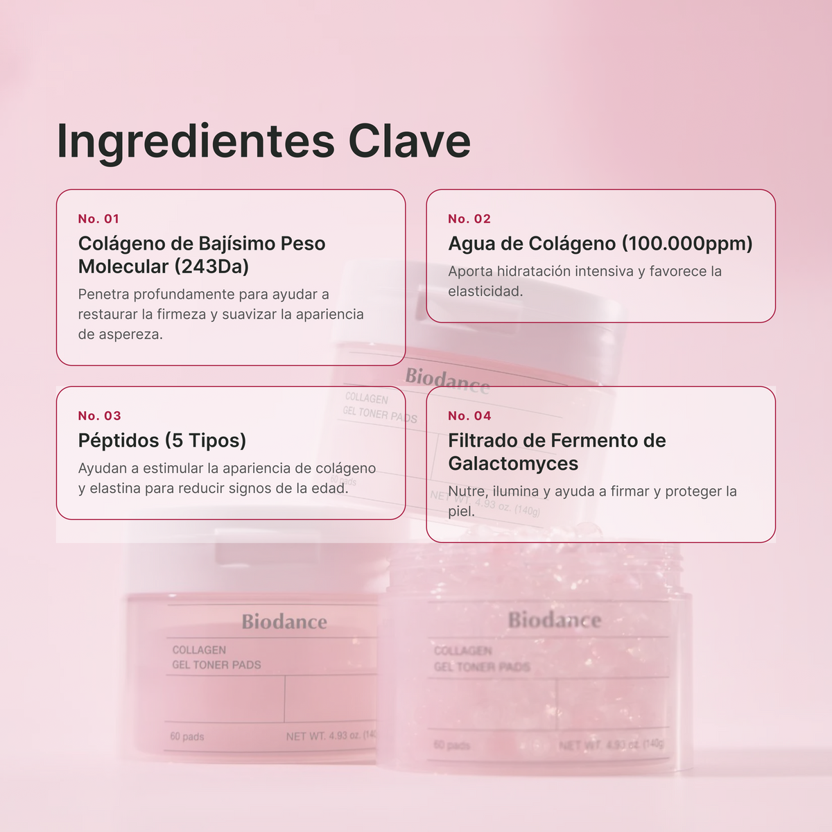 Biodance Collagen Gel Toner Pads (60 pads)