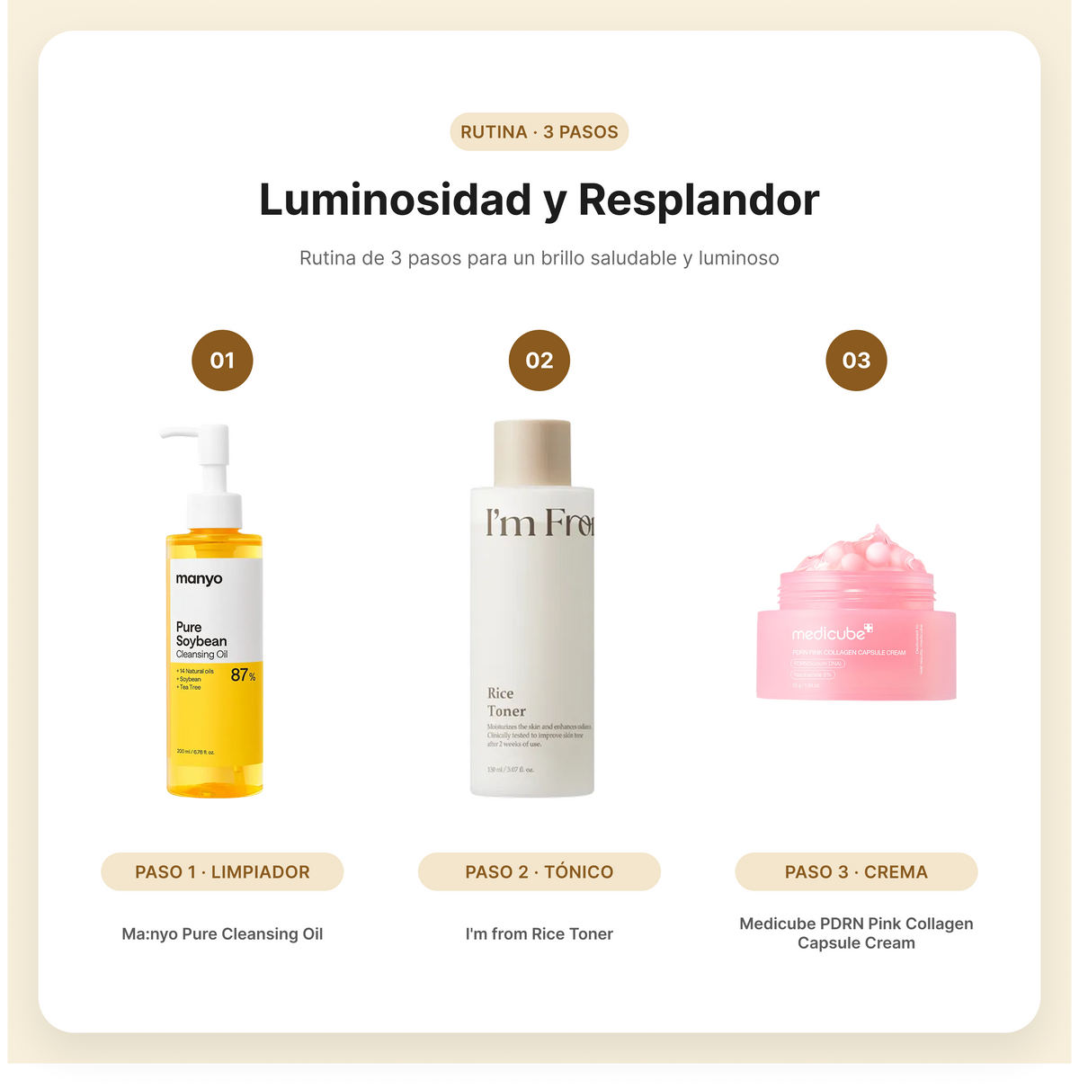 [Lococo's Pick] Luminosidad y Resplandor Rutina Set